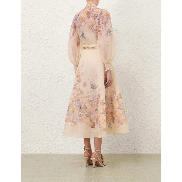 Zimmermann Ascent Circle Midi Skirt, view 4