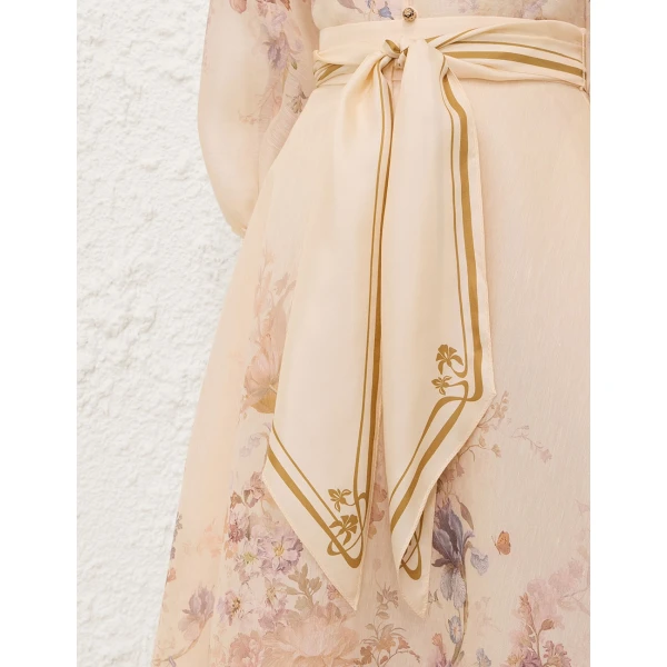 Zimmermann Ascent Circle Midi Skirt, view 5