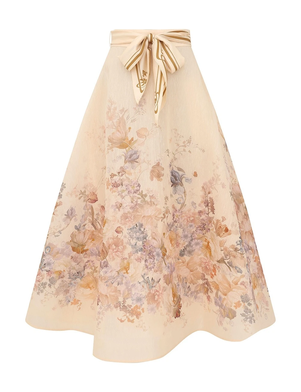 Zimmermann Ascent Circle Midi Skirt | Ready to Wear Collection Luxury Shoes Zimmermann Ascent Circle Midi Skirt