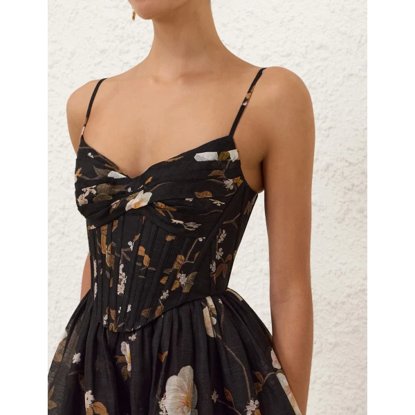 Zimmermann Ascent Corseted Mini Dress, view 5