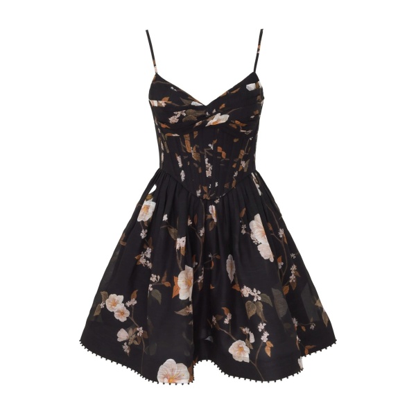 Zimmermann Ascent Corseted Mini Dress