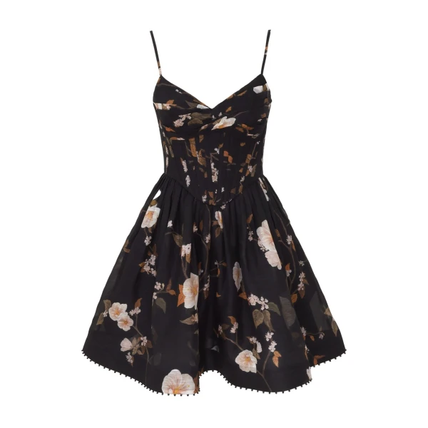 Zimmermann Ascent Corseted Mini Dress