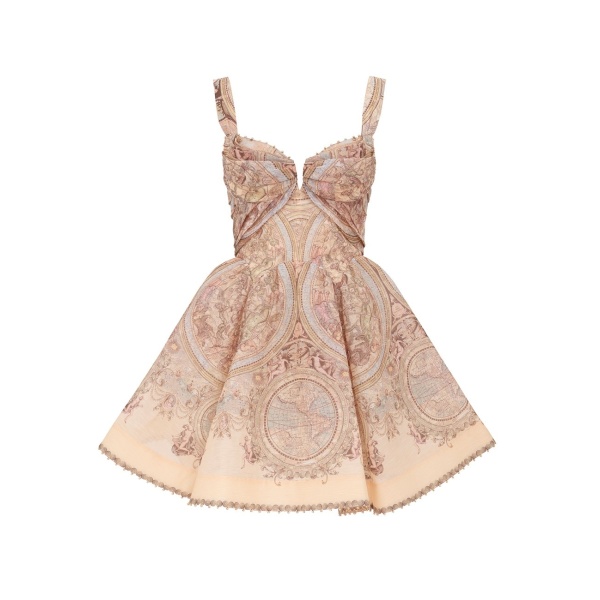 Zimmermann Ascent Drape Mini Dress