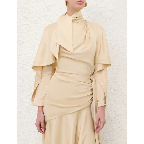Zimmermann Ascent Draped Blouse, view 2