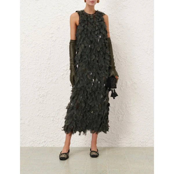 Zimmermann Ascent Embellished Dress, view 2