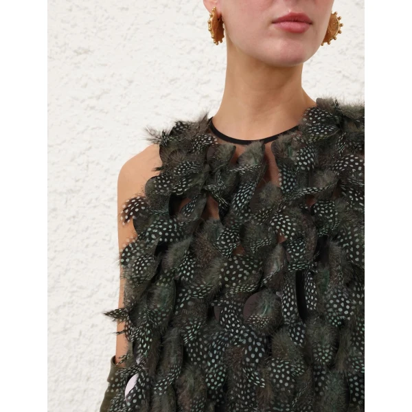 Zimmermann Ascent Embellished Dress, view 5