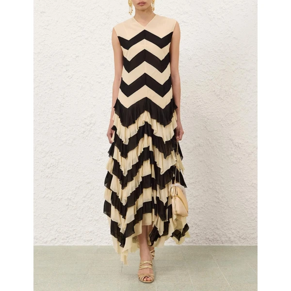 Zimmermann Ascent Layered Maxi Dress, view 2