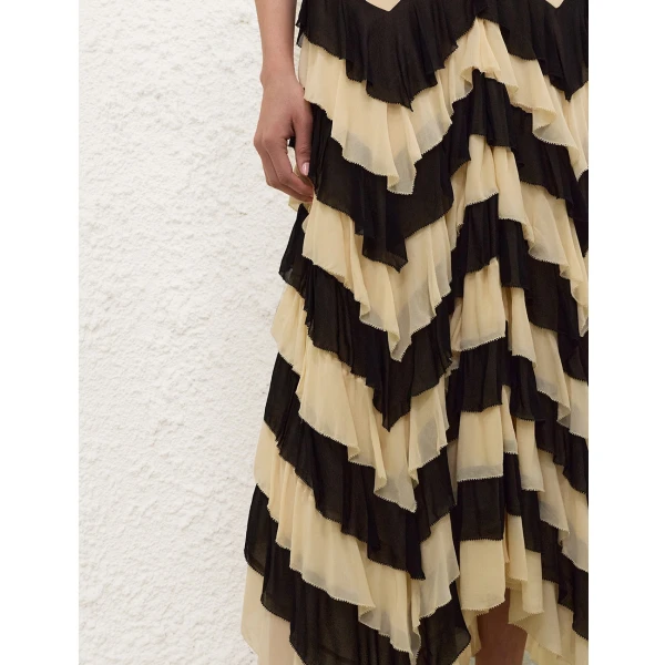 Zimmermann Ascent Layered Maxi Dress, view 5