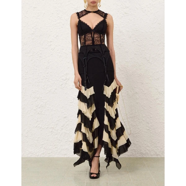 Zimmermann Ascent Layered Skirt, view 2