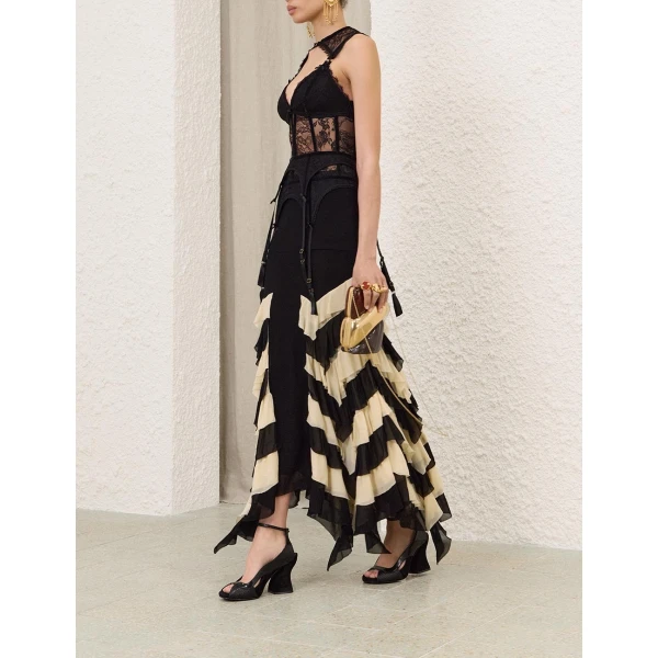 Zimmermann Ascent Layered Skirt, view 3