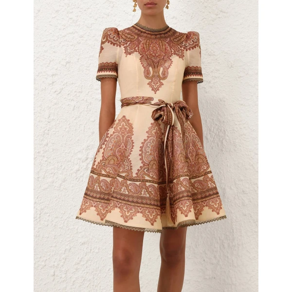 Zimmermann Ascent Picnic Mini Dress, view 2