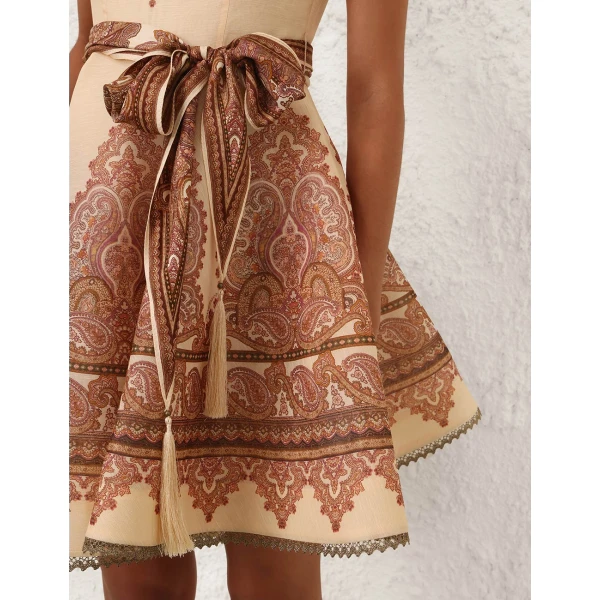 Zimmermann Ascent Picnic Mini Dress, view 5
