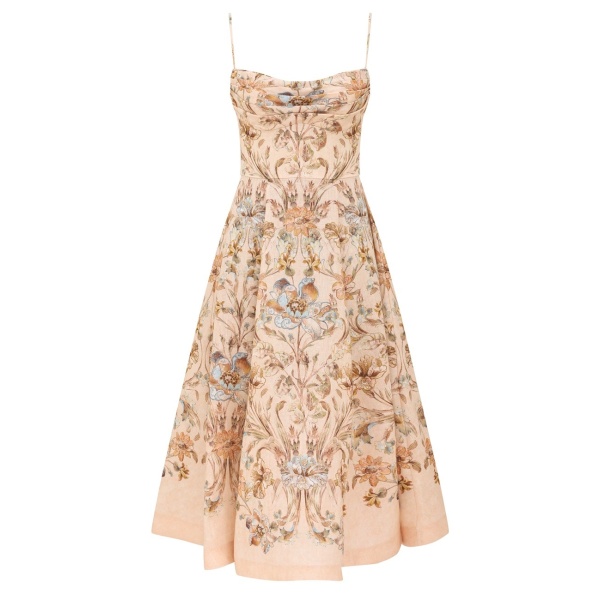 Zimmermann Ascent Tuck Midi Dress