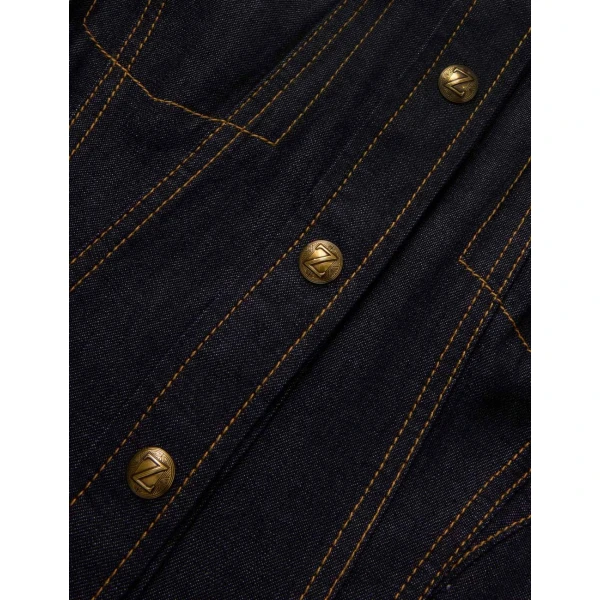 Zimmermann Denim Corset Midi Dress, view 6