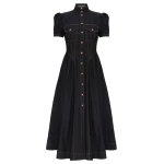 Zimmermann Denim Corset Midi Dress