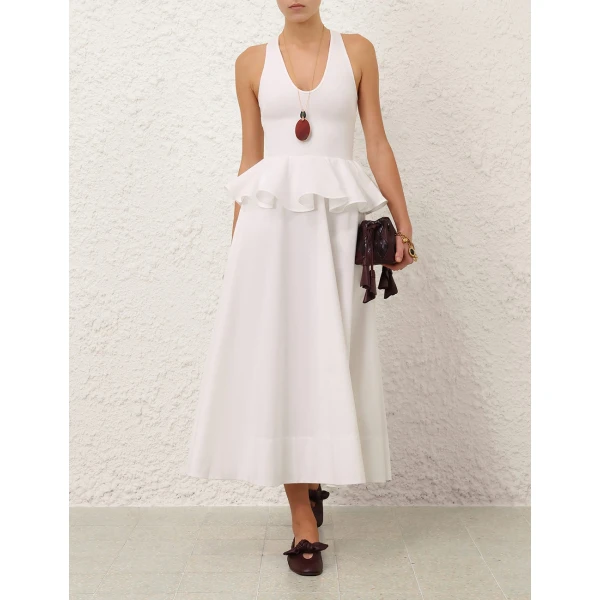 Zimmermann Jersey Poplin Dress, view 2