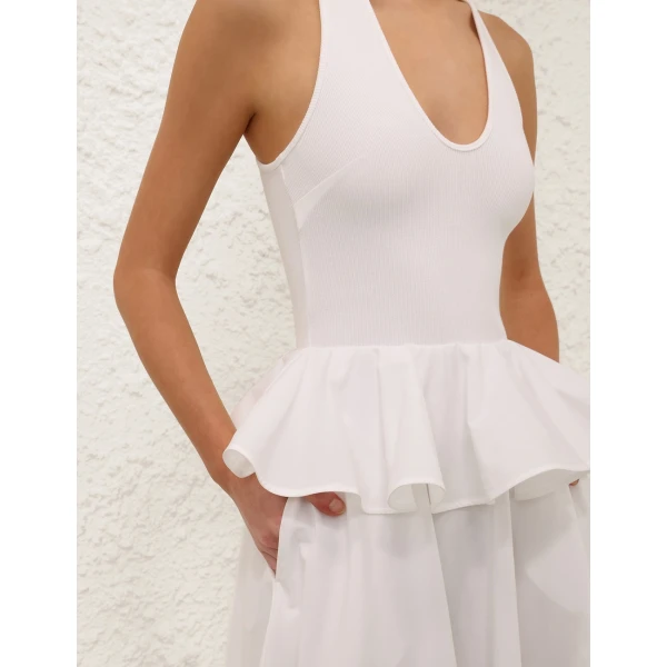 Zimmermann Jersey Poplin Dress, view 5