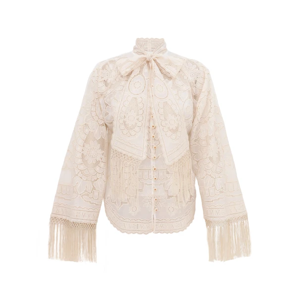 Zimmermann Sundance Embroidered Blouse