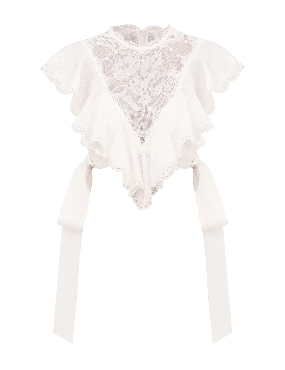 Zimmermann Sundance Lace Bodice | Ready to Wear Collection Luxury Shoes Zimmermann Sundance Lace Bodice Top