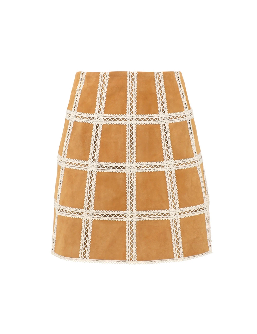 Zimmermann Sundance Suede Mini Skirt | Ready to Wear Collection Luxury Shoes Zimmermann Sundance Suede Mini Skirt