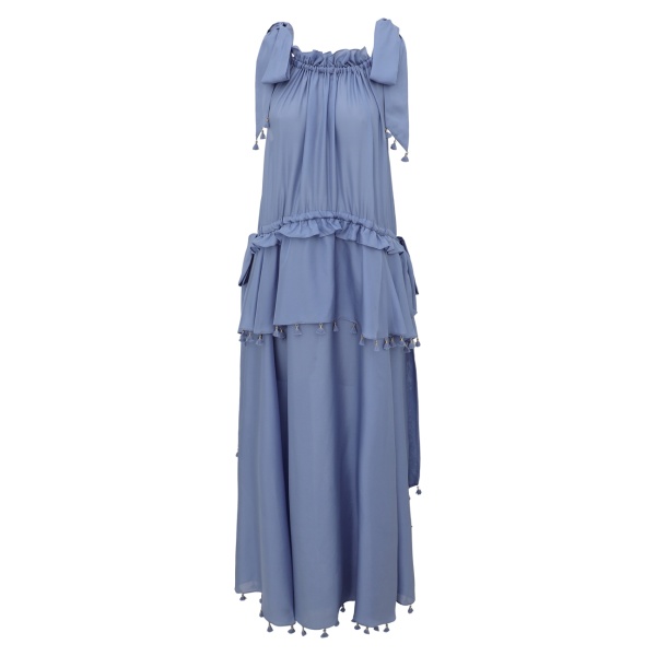 Zimmermann Sundance Tassel Midi Dress