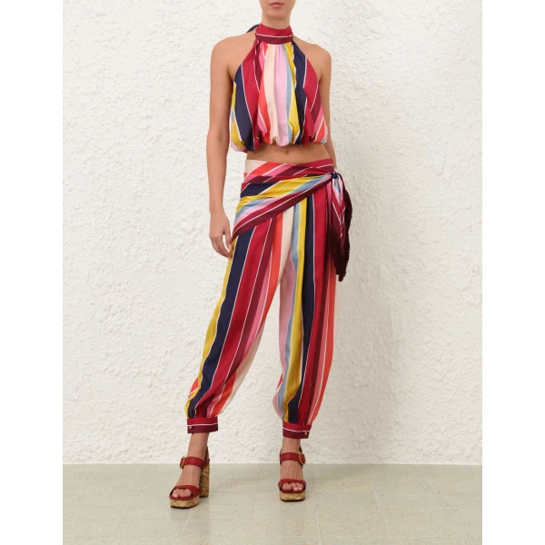 Zimmermann Sundance Tie Harem Pant, view 2