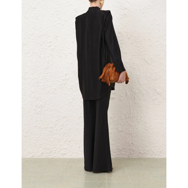Zimmermann Twill Flare Pant, view 4