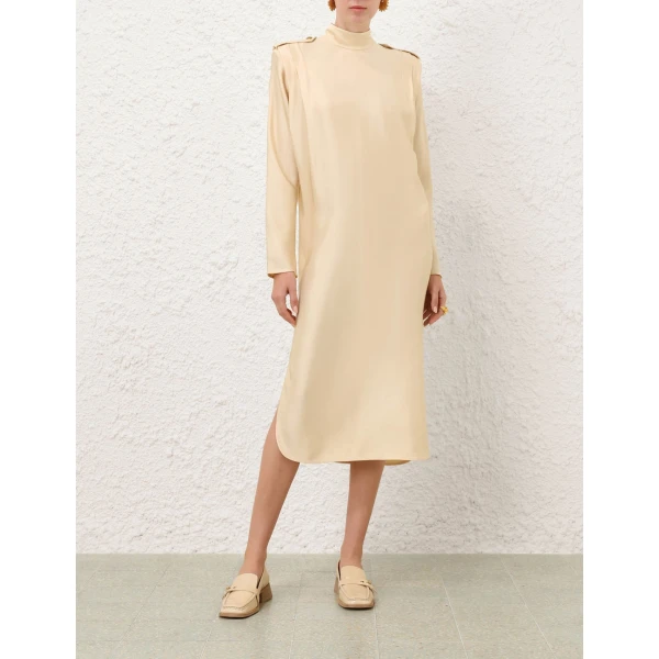 Zimmermann Utility Twill Midi Dress, view 2