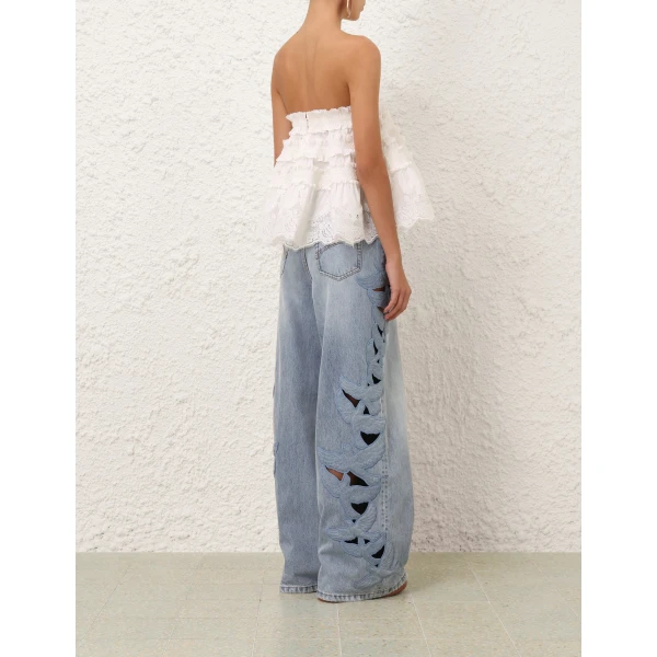 Zimmermann Valiant Applique Relaxed Flare, view 3