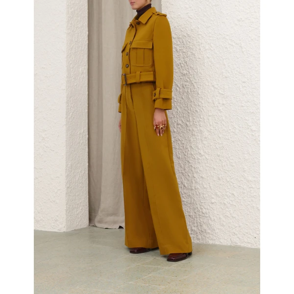 Zimmermann Valiant Cropped Utility Jacket, view 2
