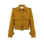 Zimmermann Valiant Cropped Utility Jacket | Ready to Wear Collection Luxury Shoes Zimmermann Valiant Cropped Utility Jacket