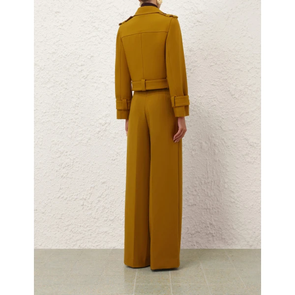 Zimmermann Valiant Cropped Utility Jacket, view 3