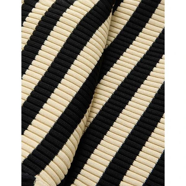 Zimmermann Valiant Deco Stripe Midi Skirt, view 6