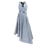 Zimmermann Valiant Denim Applique Dress