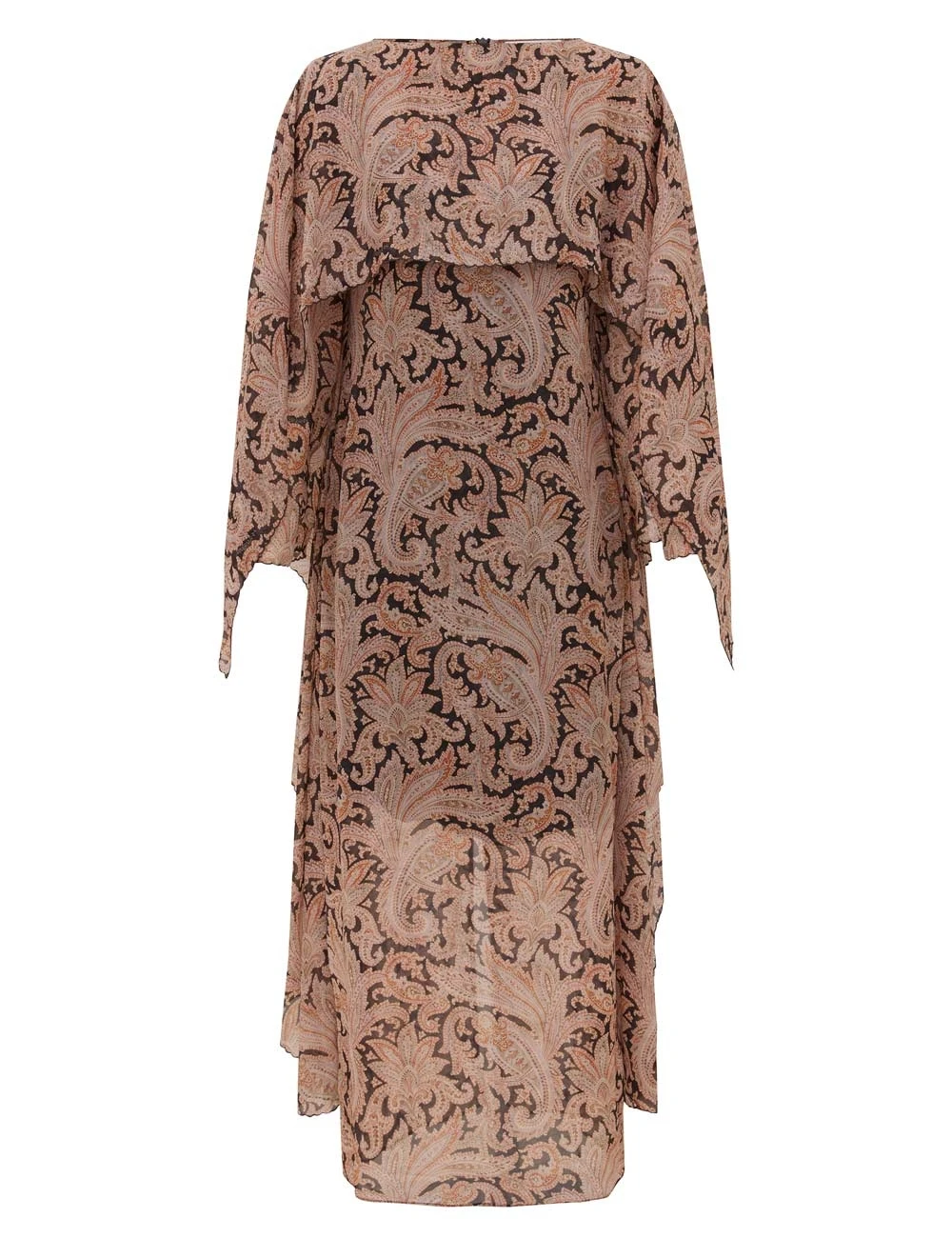 Zimmermann Valiant Draped Midi Dress | Ready to Wear Collection Luxury Shoes Zimmermann Valiant Draped Midi Dress
