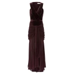 Zimmermann Valiant Draped Slinky Gown