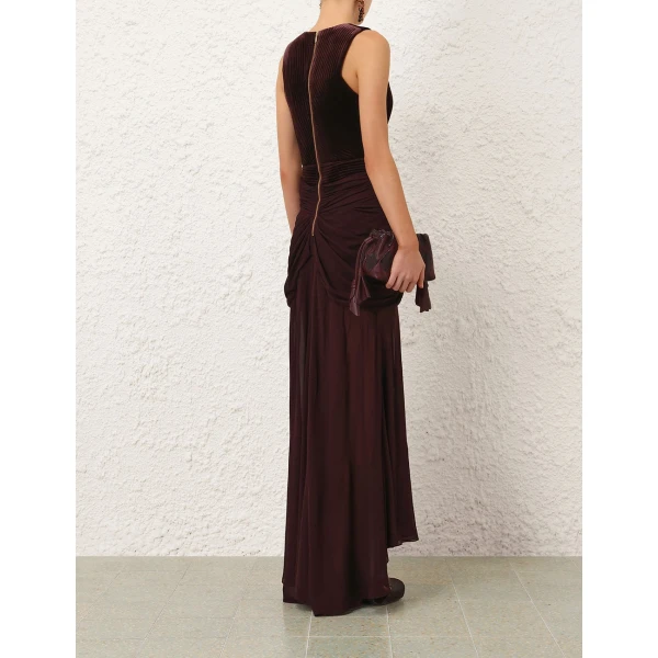 Zimmermann Valiant Draped Slinky Gown, view 4