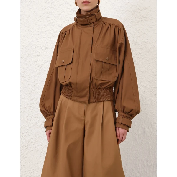 Zimmermann Valiant Drill Biker Jacket, view 2