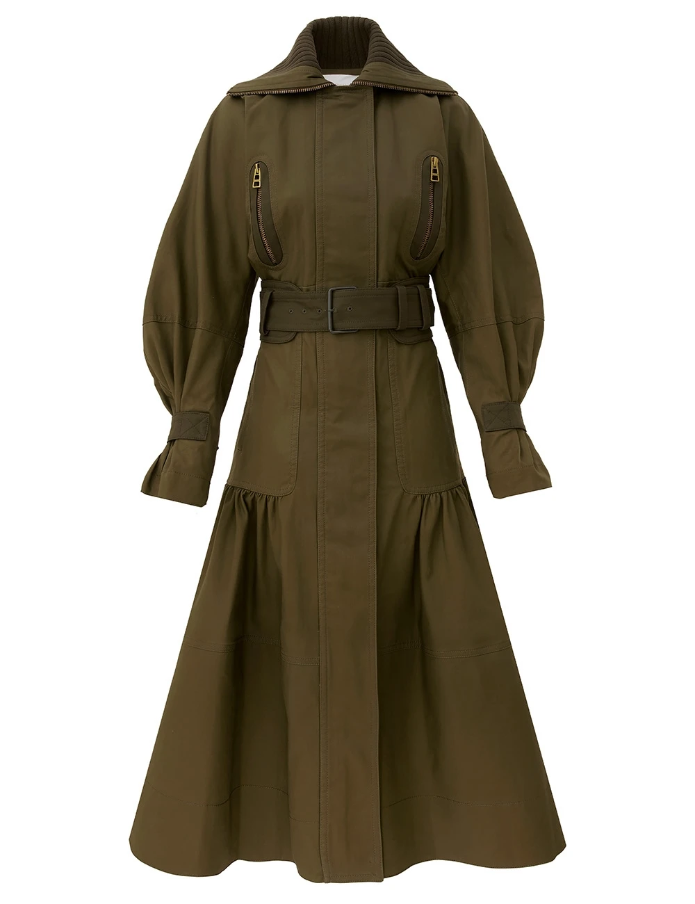 Zimmermann Valiant Drill Coat | Ready to Wear Collection Luxury Shoes Zimmermann Valiant Drill Coat