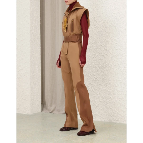 Zimmermann Valiant Drill Jumpsuit, view 3