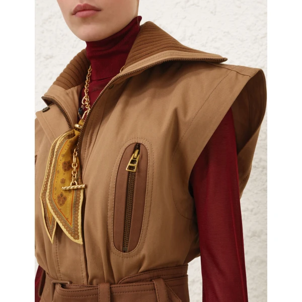 Zimmermann Valiant Drill Jumpsuit, view 5
