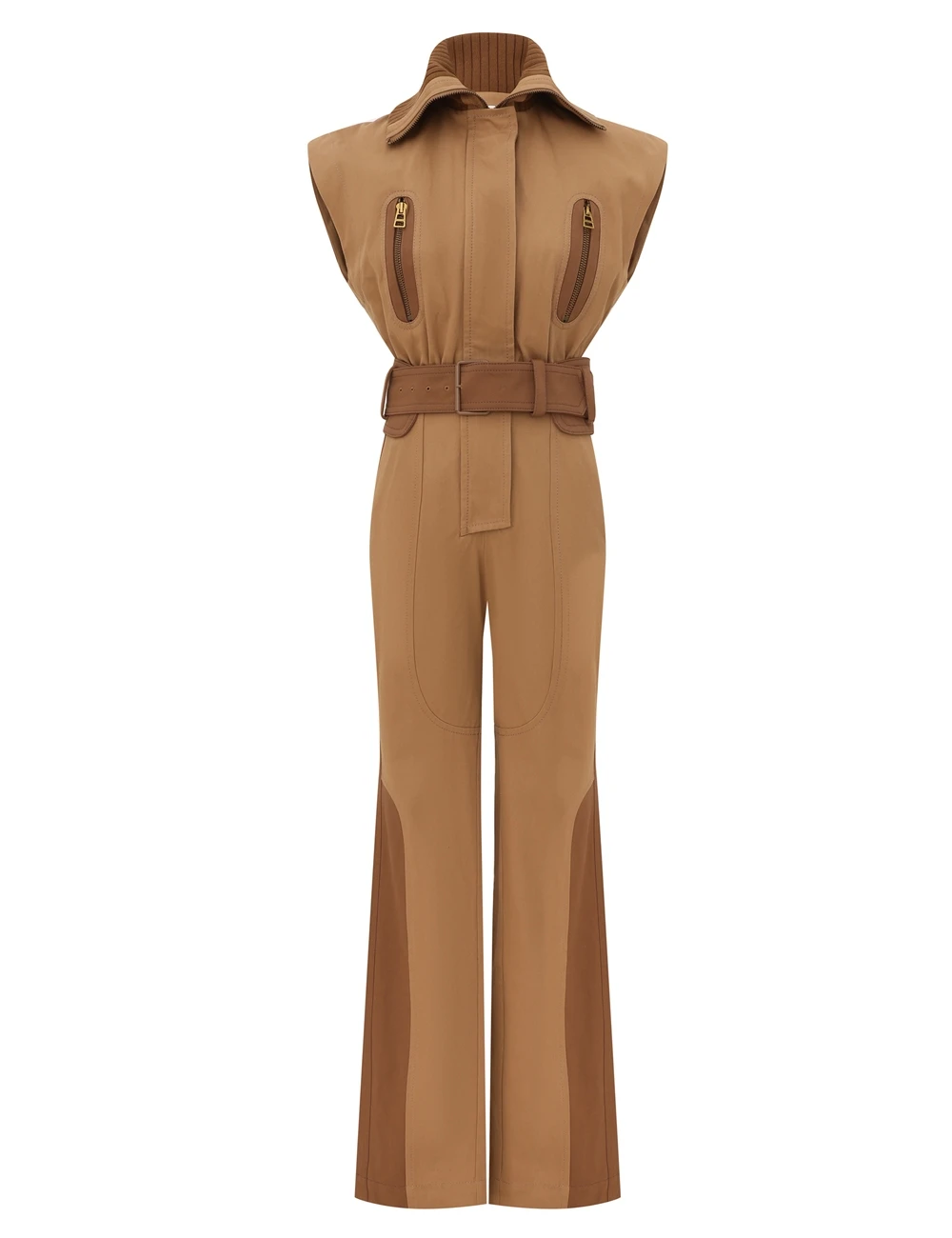 Zimmermann Valiant Drill Jumpsuit | Ready to Wear Collection Luxury Shoes Zimmermann Valiant Drill Jumpsuit