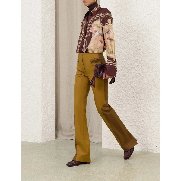 Zimmermann Valiant Drill Straight Pant, view 3