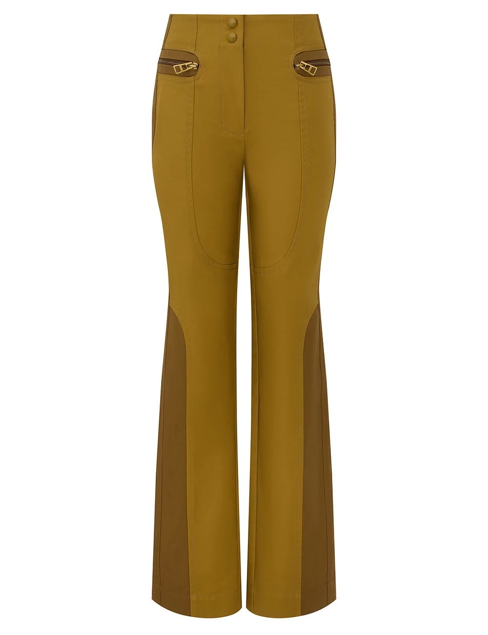 Zimmermann Valiant Drill Straight Pant | Ready to Wear Collection Luxury Shoes Zimmermann Valiant Drill Straight Pant