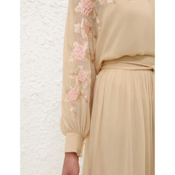 Zimmermann Valiant Embroidered Blouse, view 5