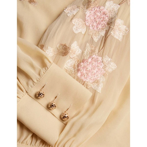 Zimmermann Valiant Embroidered Blouse, view 6