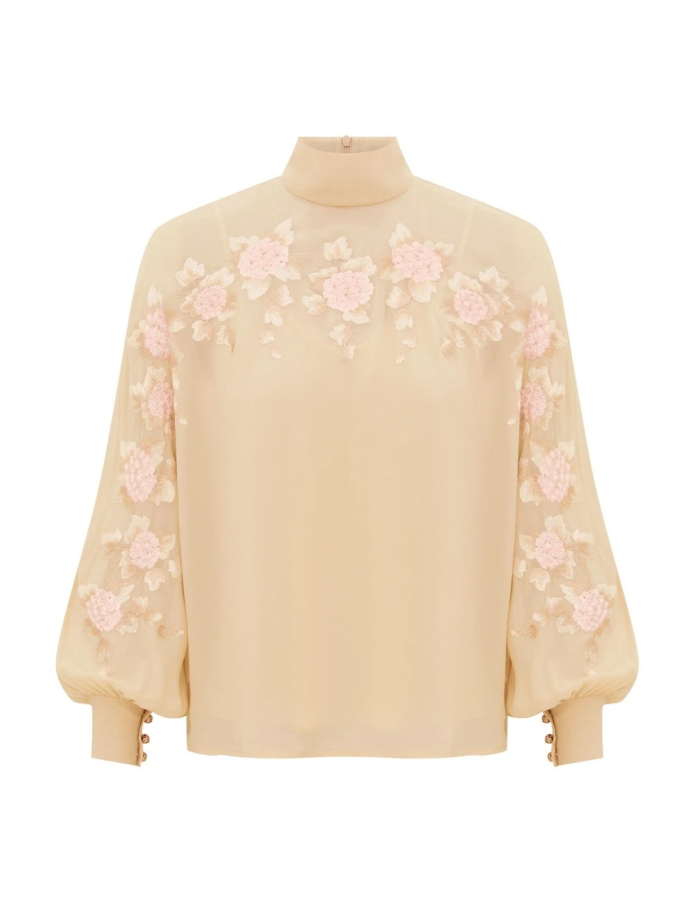 Zimmermann Valiant Embroidered Blouse | Ready to Wear Collection Luxury Shoes Zimmermann Valiant Embroidered Blouse