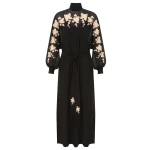 Zimmermann Valiant Embroidered Sheath Dress