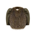 Zimmermann Valiant Faux Fur Bolero Jacket
