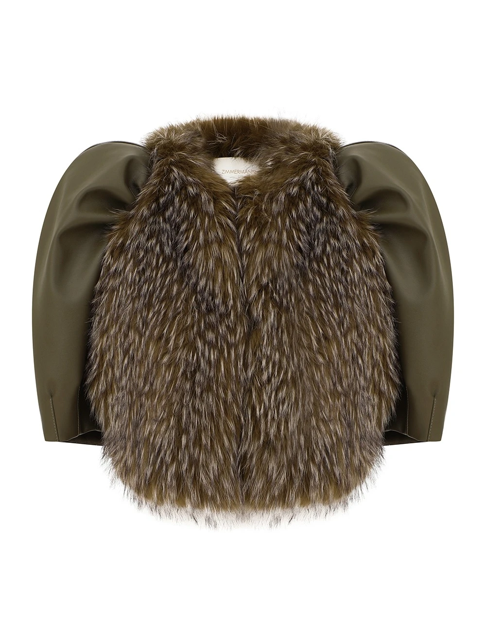 Zimmermann Valiant Faux Fur Bolero | Ready to Wear Collection Luxury Shoes Zimmermann Valiant Faux Fur Bolero Jacket